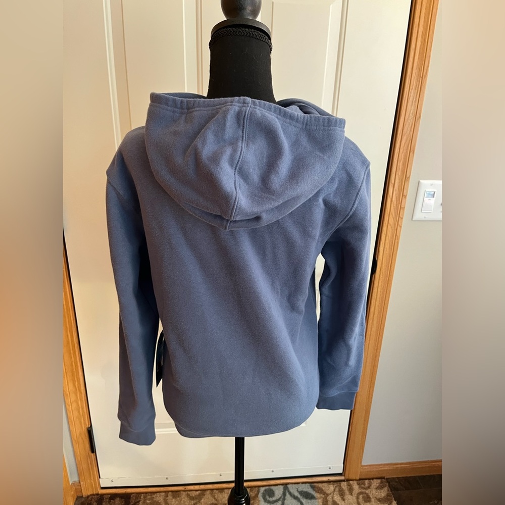 New women’s Life Is Good Disney Mickey Mouse blue pull over hoodie. Size small - Picture 3 of 15